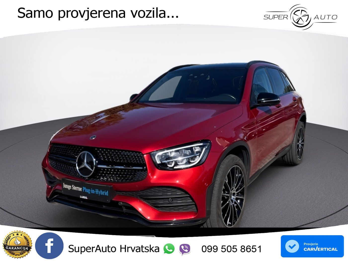 Mercedes GLC 300e (320 KS) 4MATIC 9G-TRONIC AMG ACC+GR SJED+360+PANO