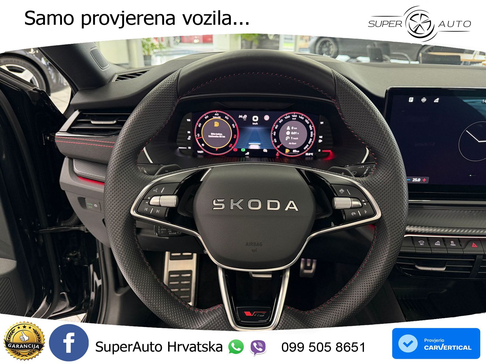 Škoda Octavia Combi RS 2.0 TSI (265 KS) DSG MATRIX+GR SJED+KAM
