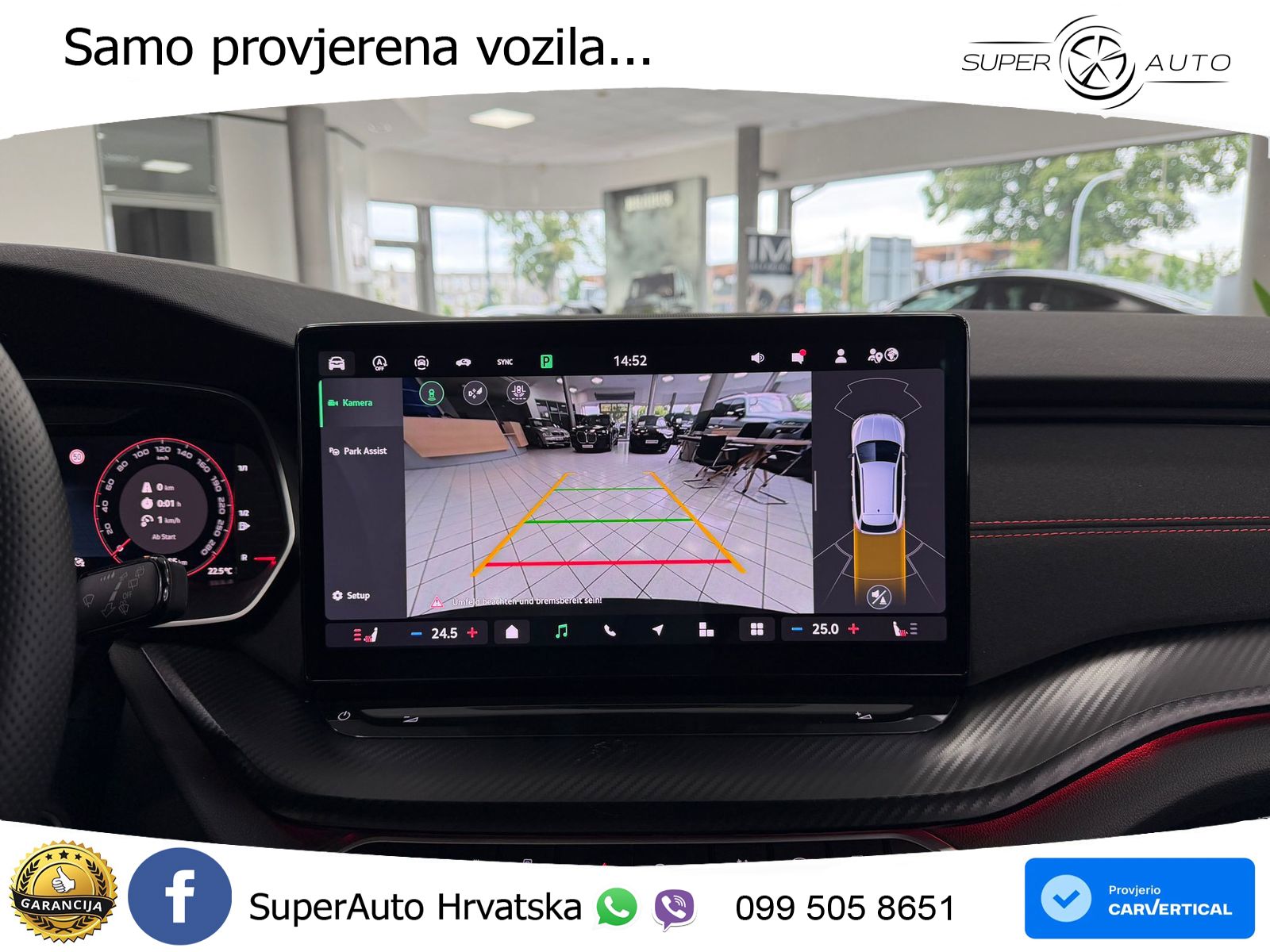 Škoda Octavia Combi RS 2.0 TSI (265 KS) DSG MATRIX+GR SJED+KAM