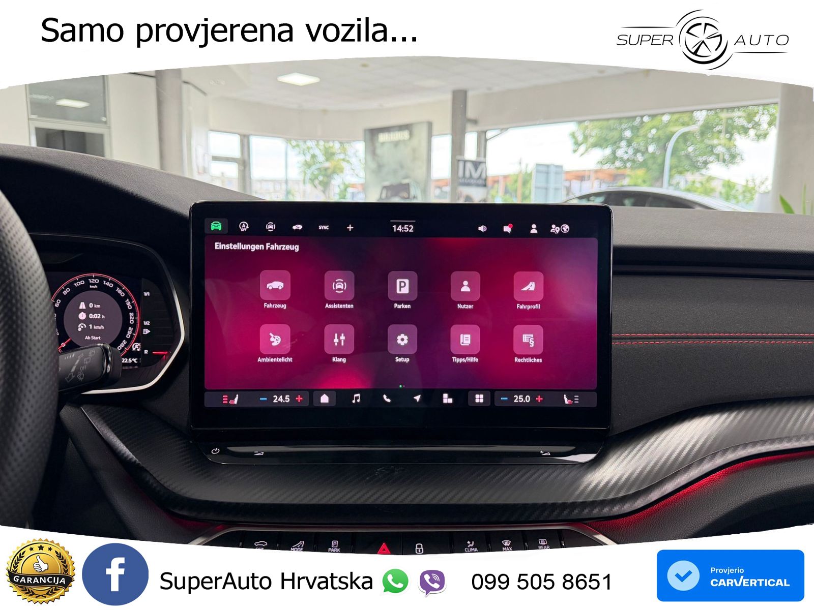 Škoda Octavia Combi RS 2.0 TSI (265 KS) DSG MATRIX+GR SJED+KAM