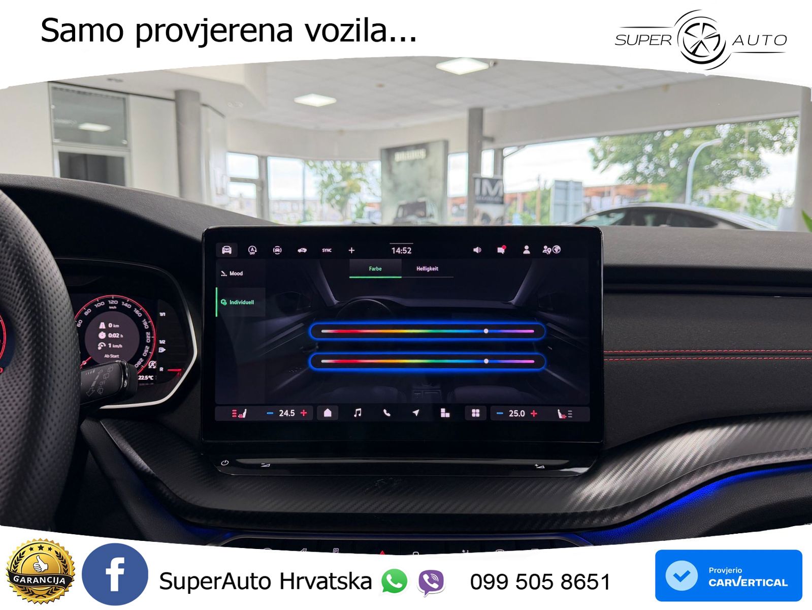 Škoda Octavia Combi RS 2.0 TSI (265 KS) DSG MATRIX+GR SJED+KAM