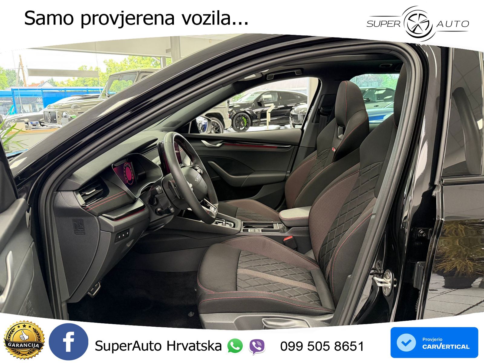 Škoda Octavia Combi RS 2.0 TSI (265 KS) DSG MATRIX+GR SJED+KAM