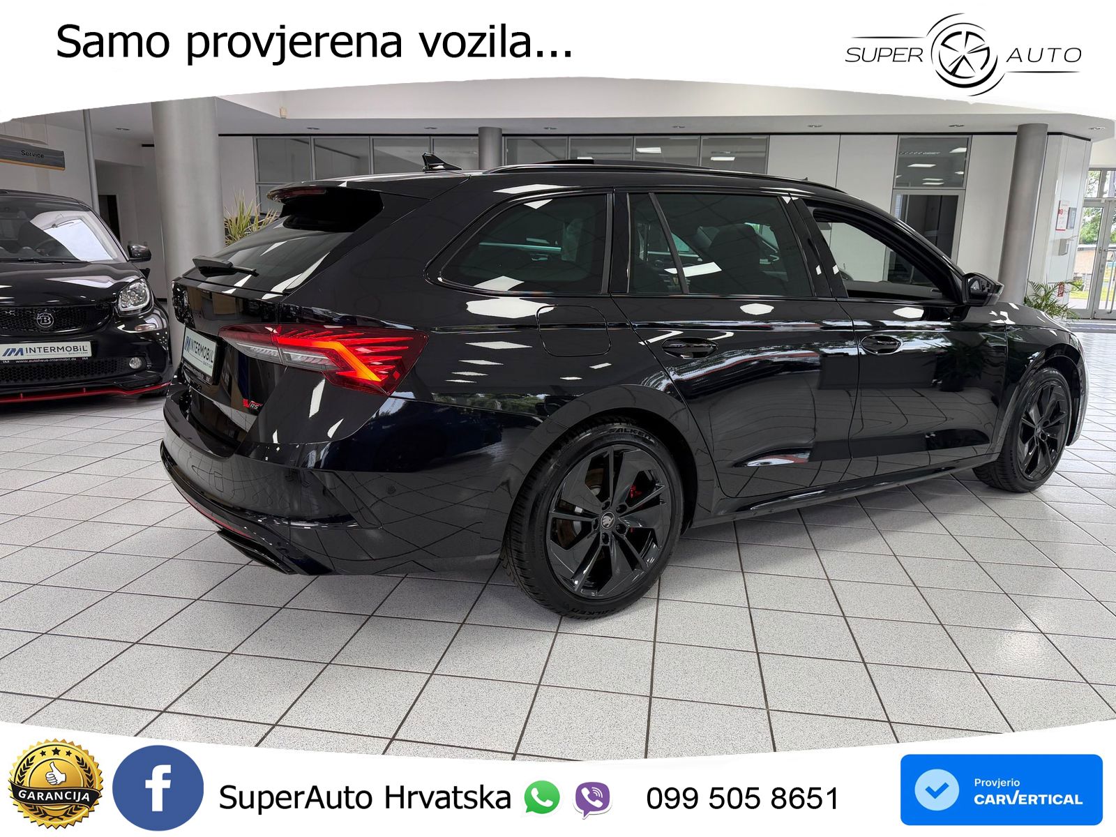 Škoda Octavia Combi RS 2.0 TSI (265 KS) DSG MATRIX+GR SJED+KAM