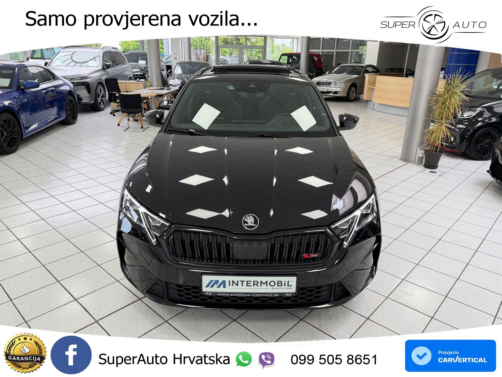 Škoda Octavia Combi RS 2.0 TSI (265 KS) DSG MATRIX+GR SJED+KAM