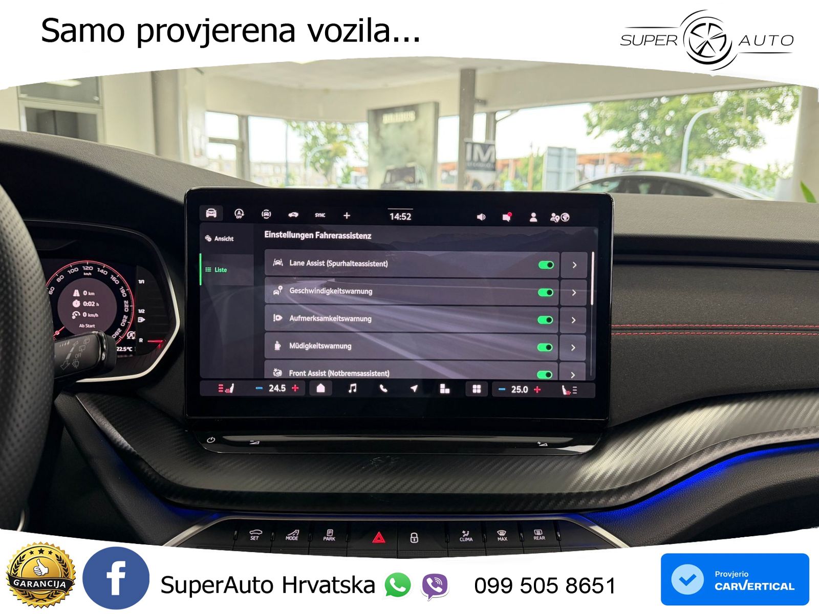 Škoda Octavia Combi RS 2.0 TSI (265 KS) DSG MATRIX+GR SJED+KAM