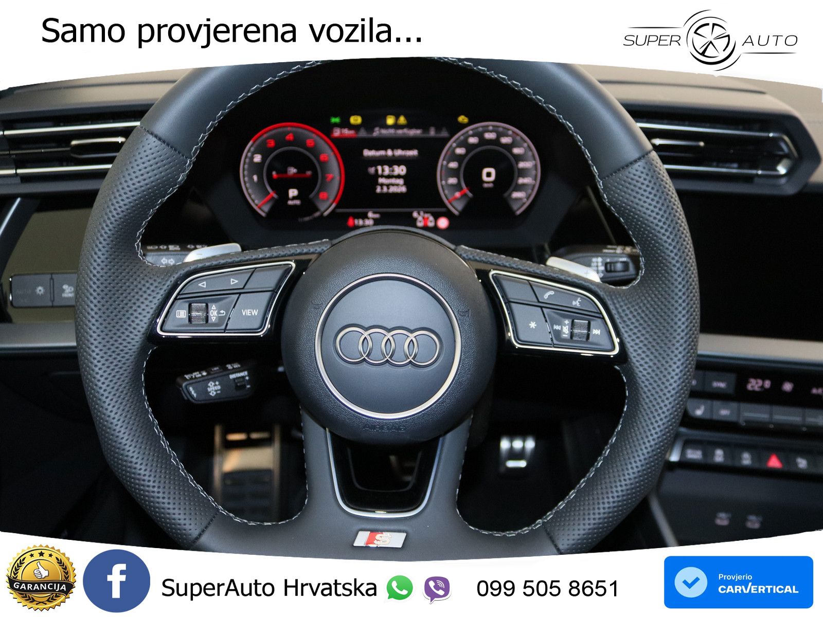 Audi A3 35 TFSI (150 KS) S tronic S line LED+GR SJED+ACC