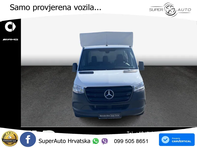 Mercedes-Benz Sprinter 315 CDI Pritsche Plane Klima Tempomat 150 KS