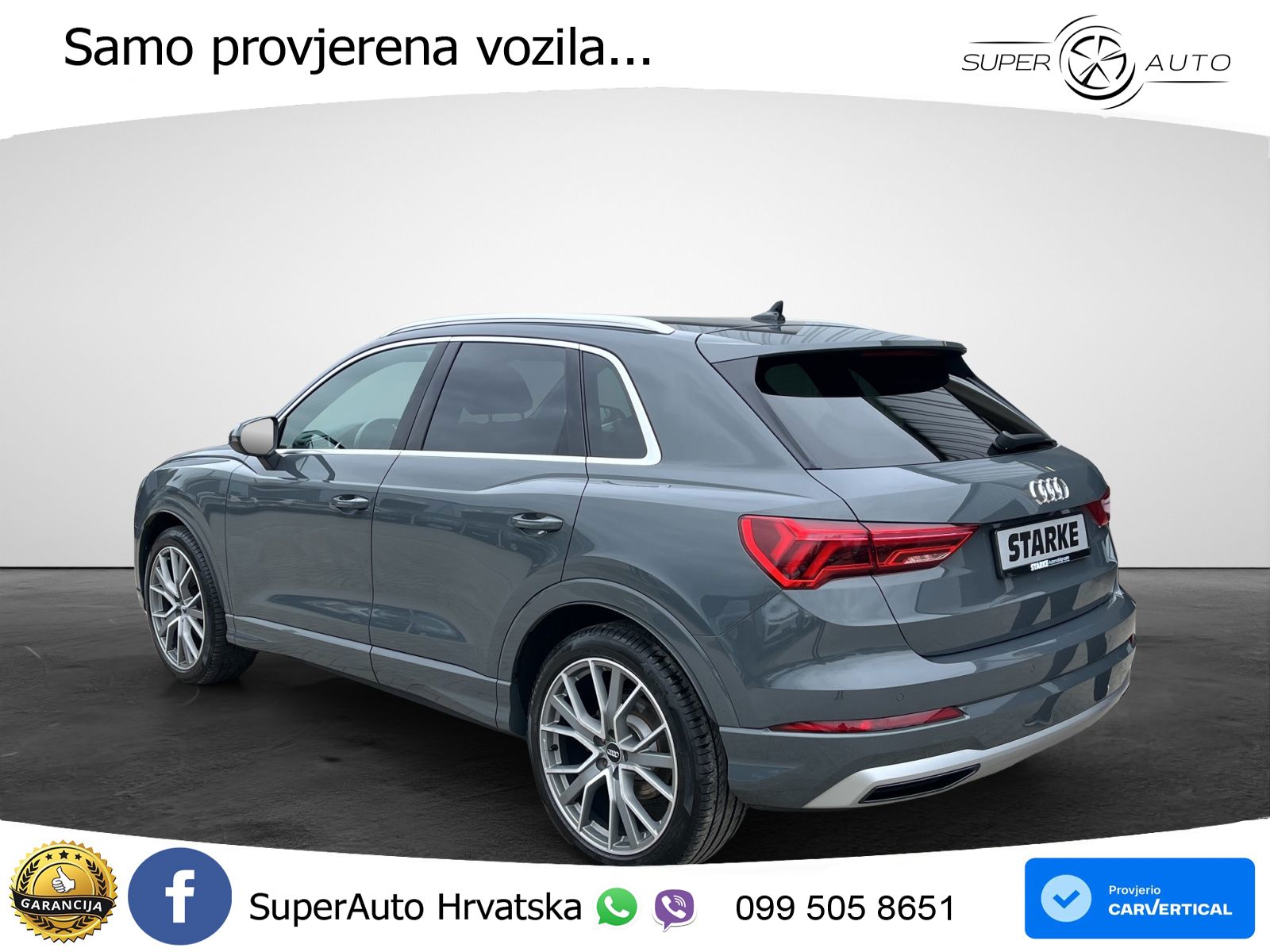 Audi Q3 35 TFSI (150 KS) advanced MATRIX+GR SJED+KAM