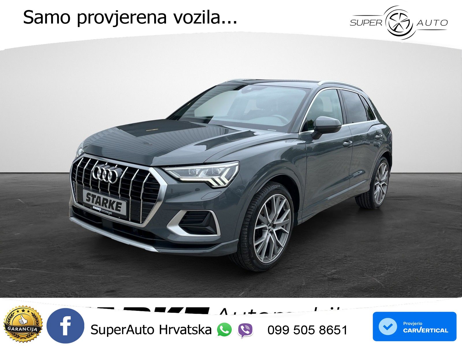 Audi Q3 35 TFSI (150 KS) advanced MATRIX+GR SJED+KAM
