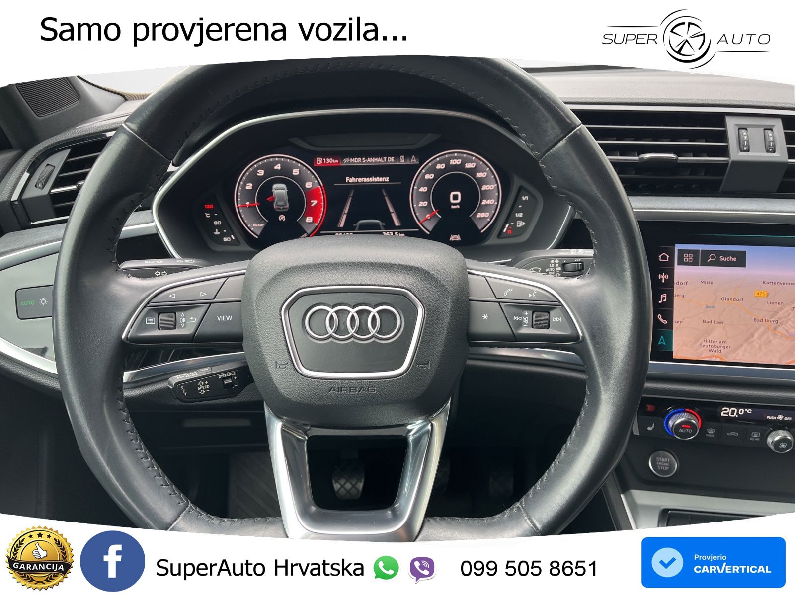 Audi Q3 35 TFSI (150 KS) advanced MATRIX+GR SJED+KAM