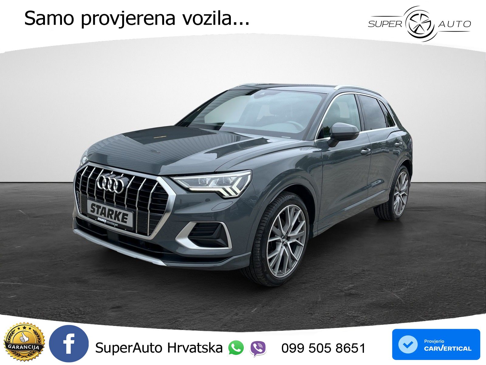 Audi Q3 35 TFSI (150 KS) advanced MATRIX+GR SJED+KAM