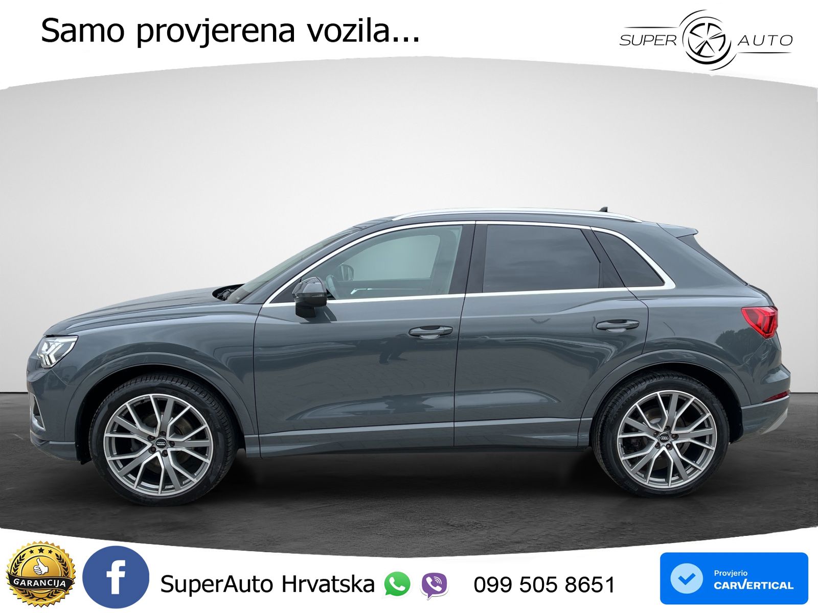 Audi Q3 35 TFSI (150 KS) advanced MATRIX+GR SJED+KAM