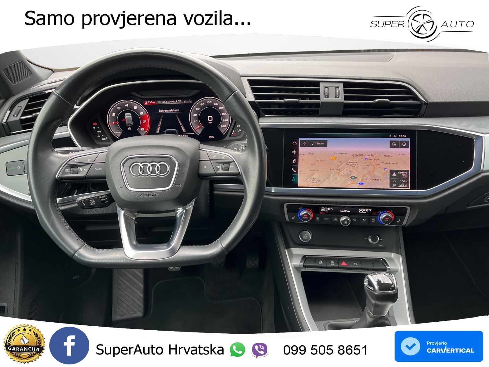 Audi Q3 35 TFSI (150 KS) advanced MATRIX+GR SJED+KAM
