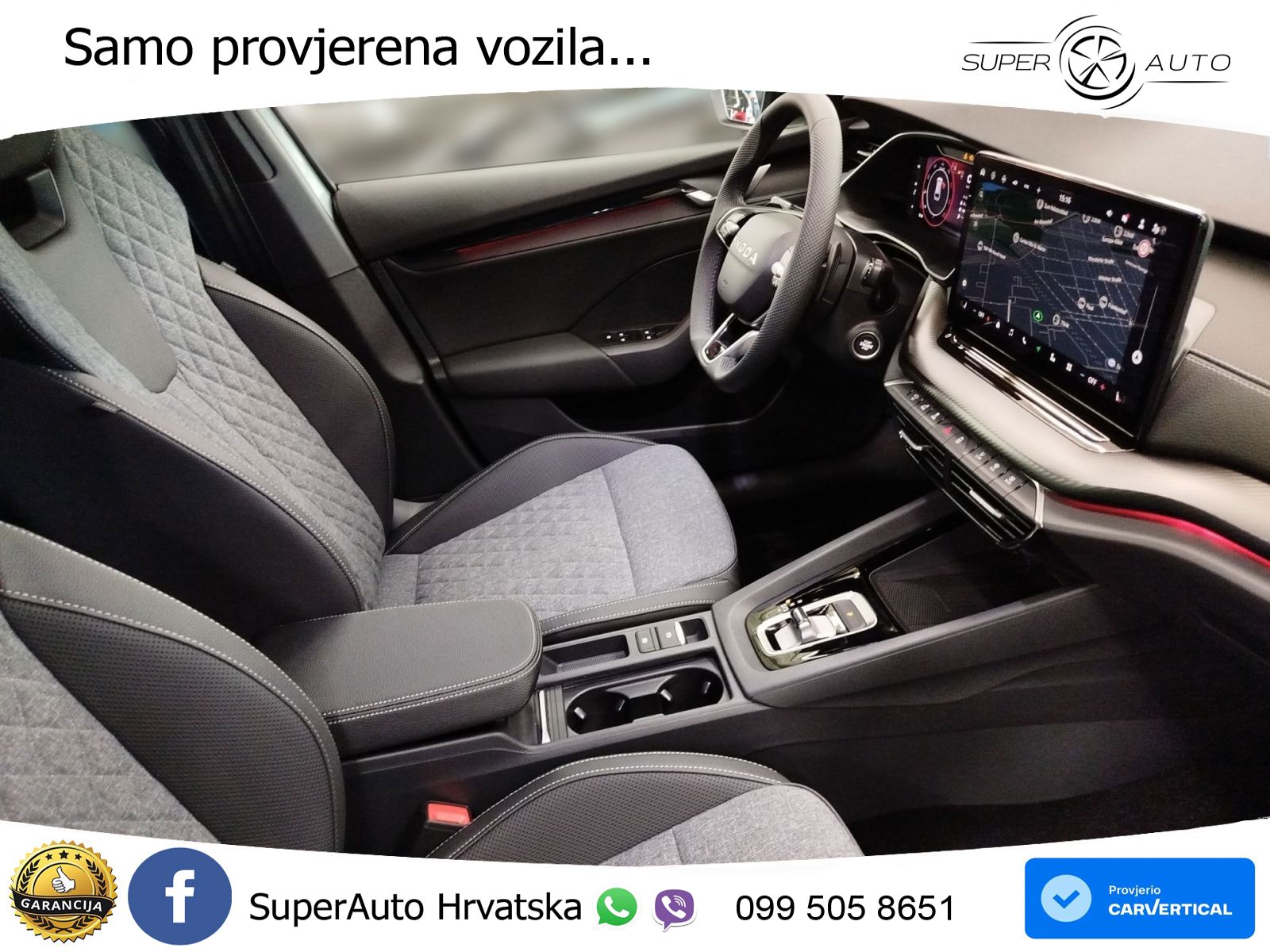 Škoda Octavia Combi 2.0 TDI (150 KS) DSG SportLine LED+GR SJED+ACC