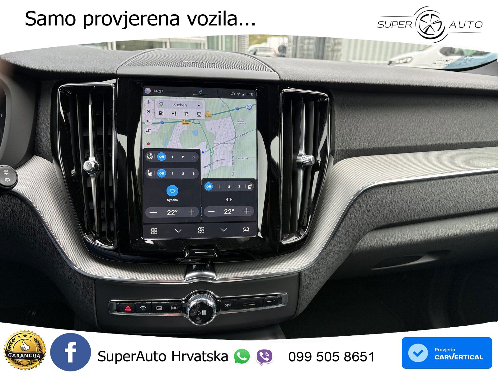 Volvo XC60 B4 Diesel FWD Geartronic LED+GR SJED+ACC