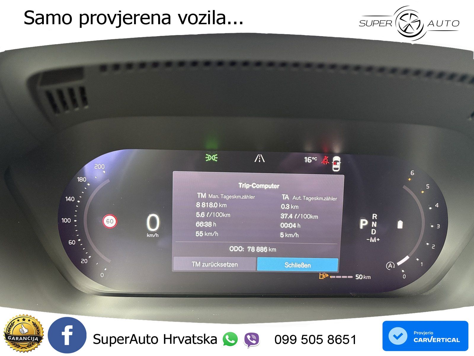 Volvo XC60 B4 Diesel FWD Geartronic LED+GR SJED+ACC