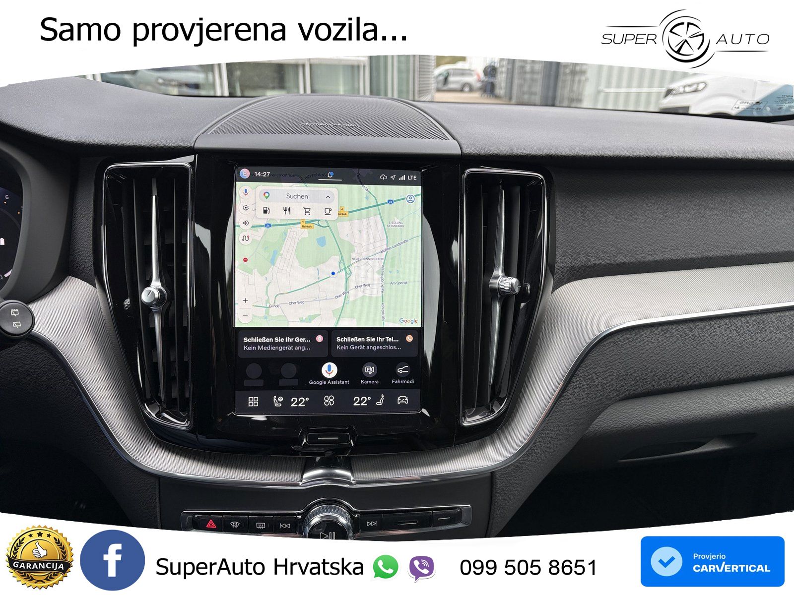 Volvo XC60 B4 Diesel FWD Geartronic LED+GR SJED+ACC