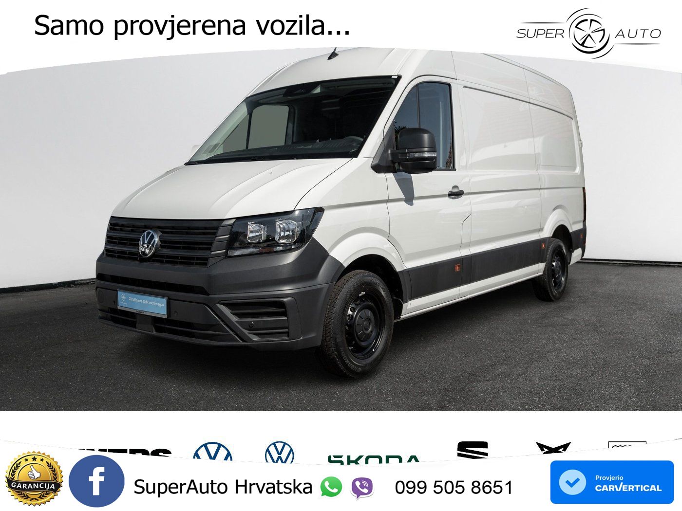 Volkswagen Crafter 35 Kasten LR HD AHK+KLIMA+PDC 140 KS