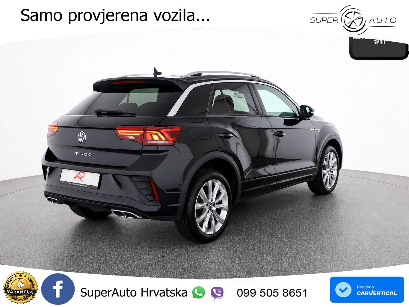 Volkswagen T-Roc 1.5 TSI (150 KS) DSG LED+GR SJED+ACC