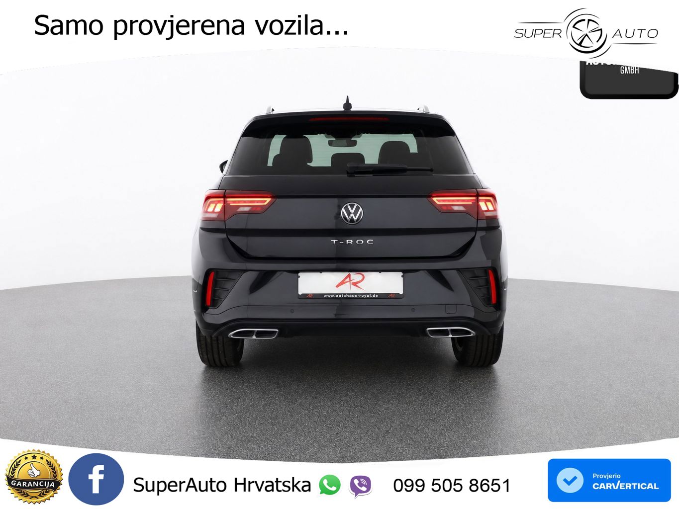 Volkswagen T-Roc 1.5 TSI (150 KS) DSG LED+GR SJED+ACC