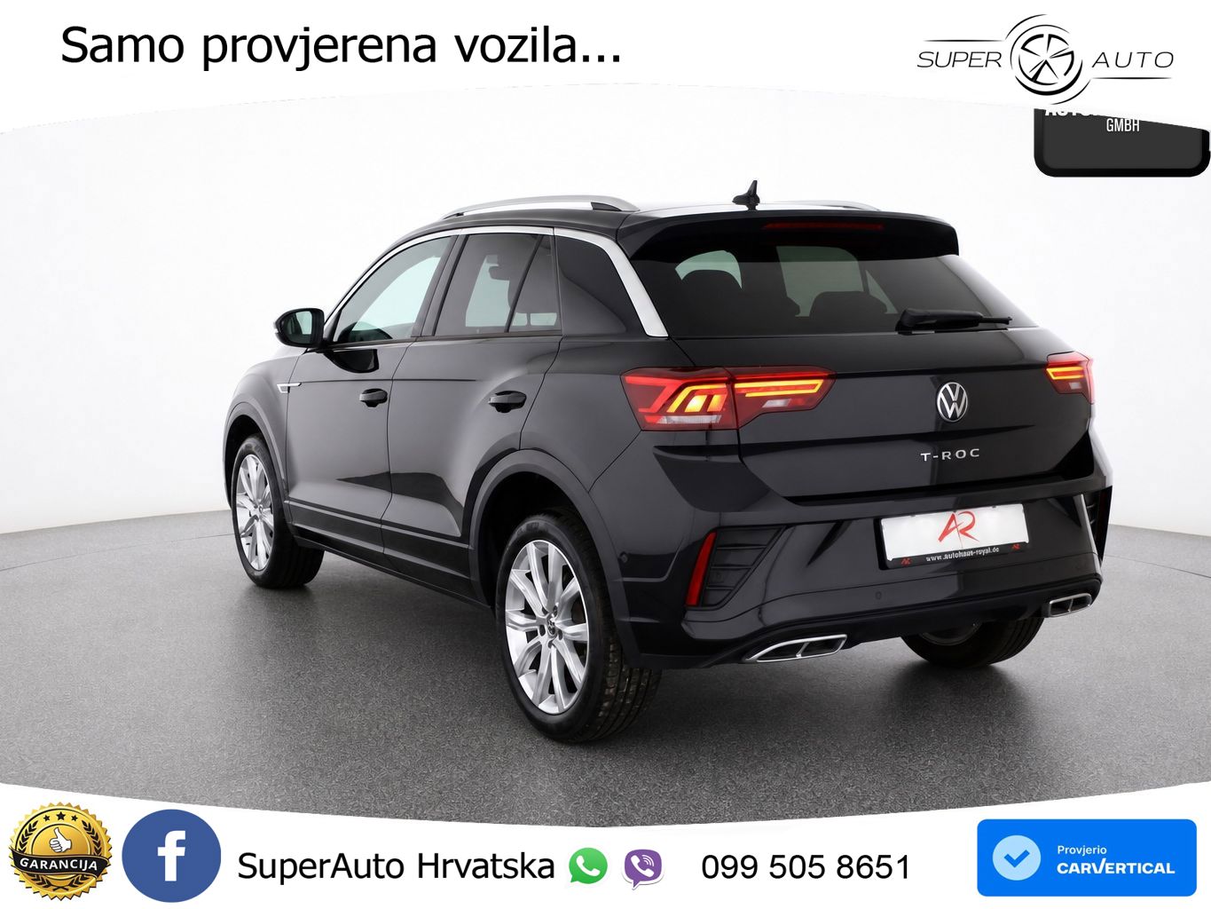 Volkswagen T-Roc 1.5 TSI (150 KS) DSG LED+GR SJED+ACC