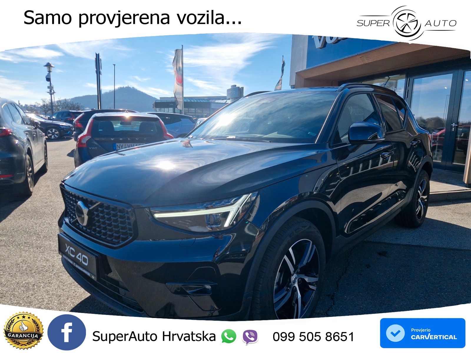 Volvo XC40 2.0 B3 163 KS Automatic LED+GR SJED+ACC