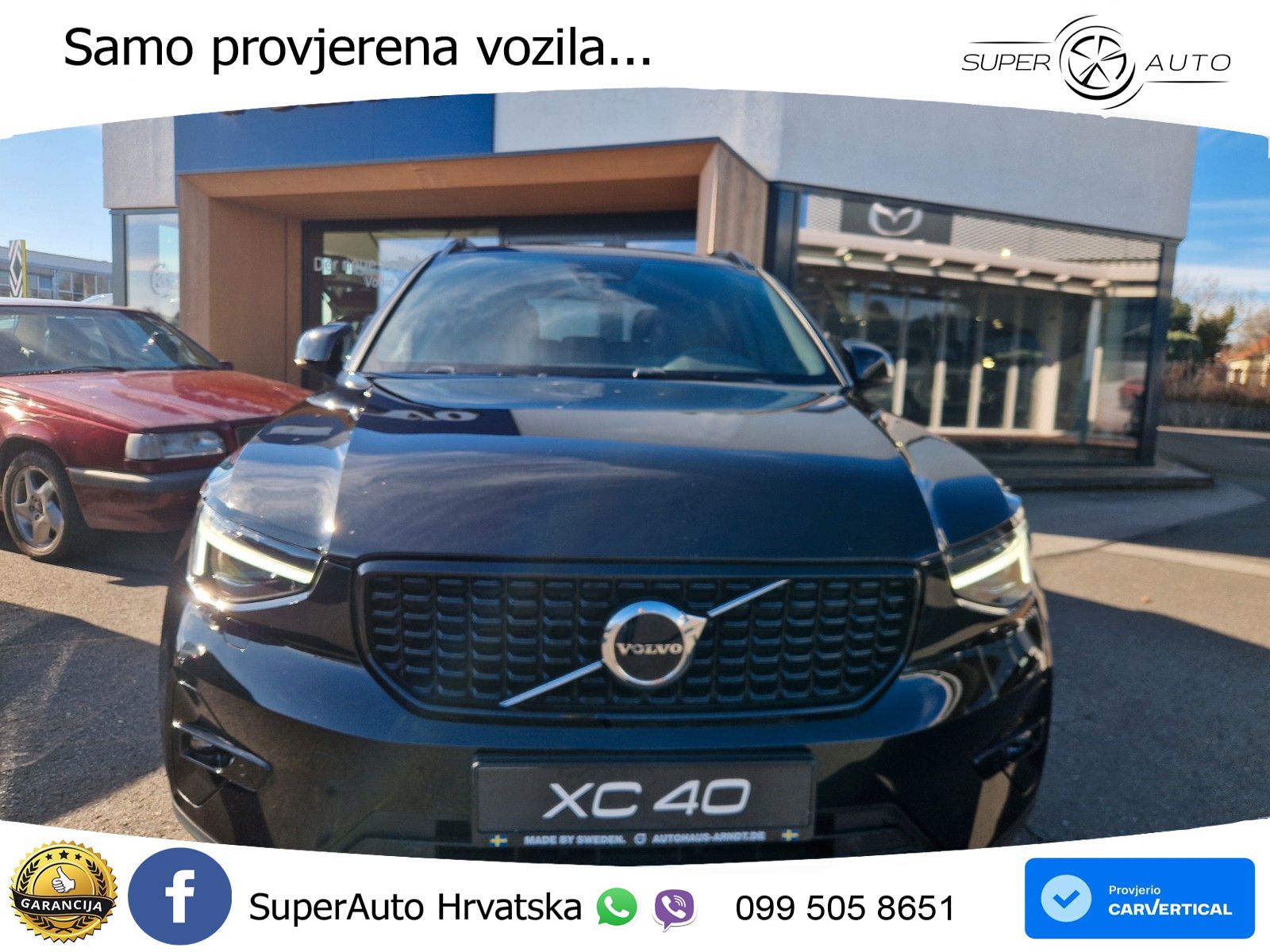 Volvo XC40 2.0 B3 163 KS Automatic LED+GR SJED+ACC