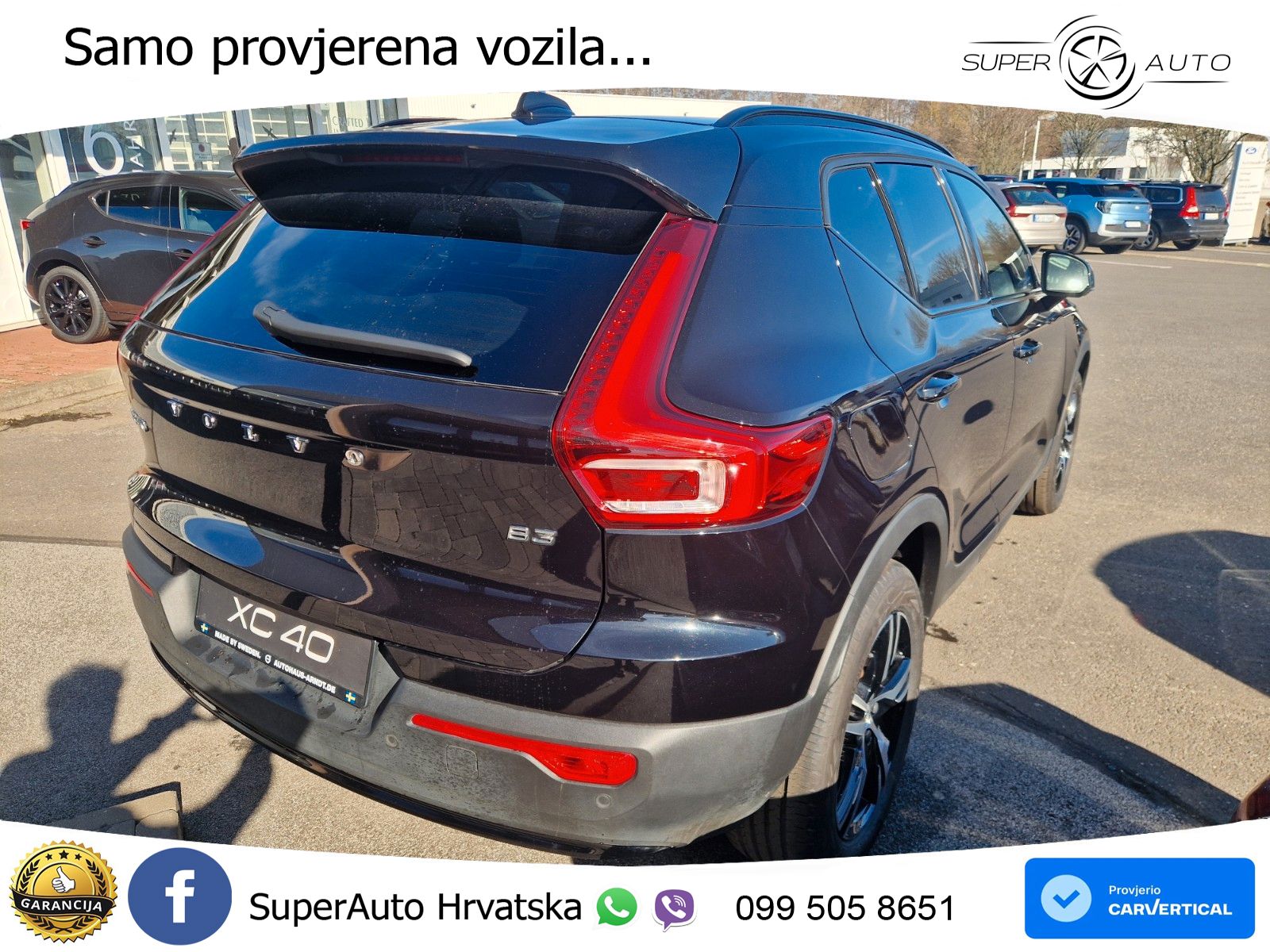 Volvo XC40 2.0 B3 163 KS Automatic LED+GR SJED+ACC