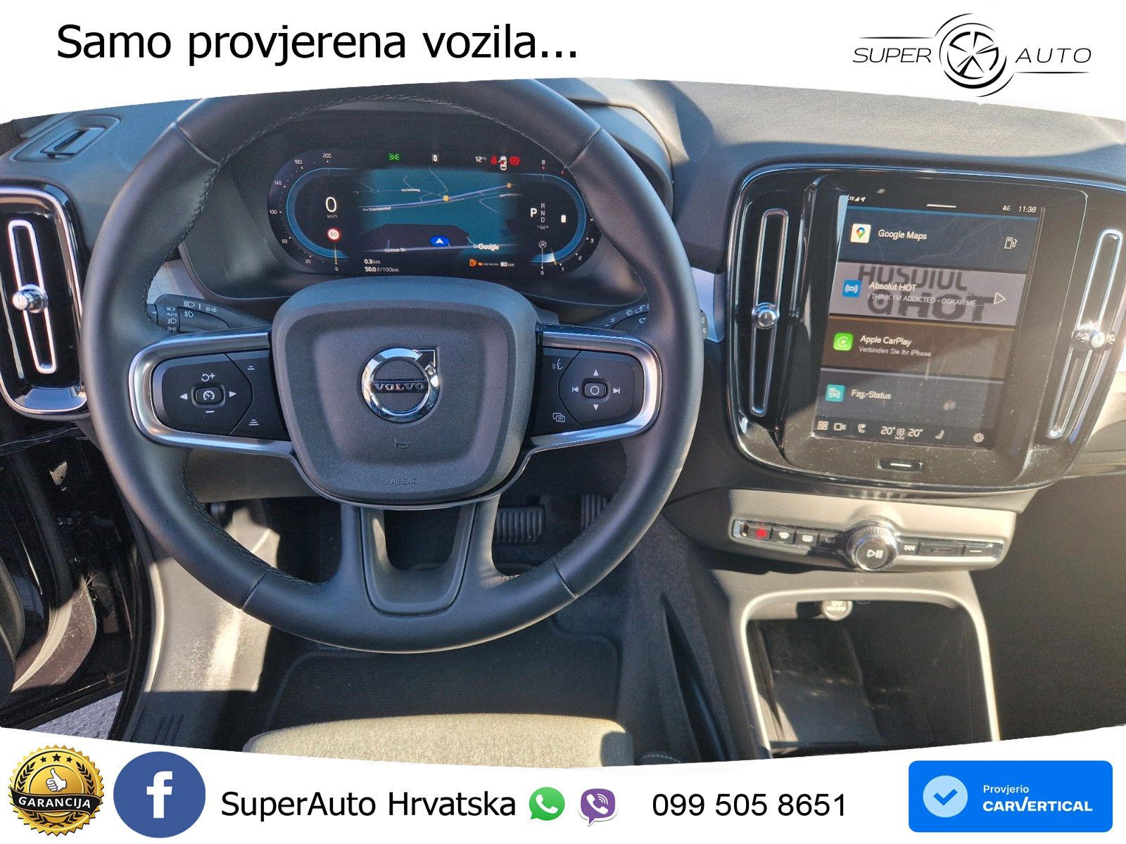 Volvo XC40 2.0 B3 163 KS Automatic LED+GR SJED+ACC