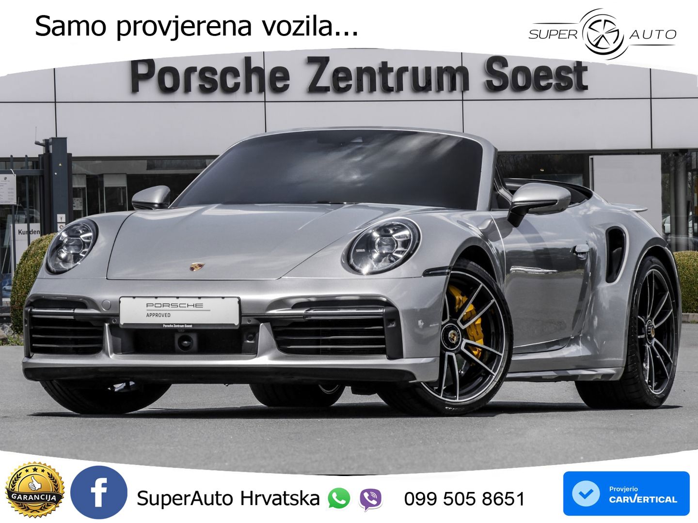 Porsche 911 Turbo S Cabriolet 3.8 (650 KS) PDK LED+GR SJED+ACC
