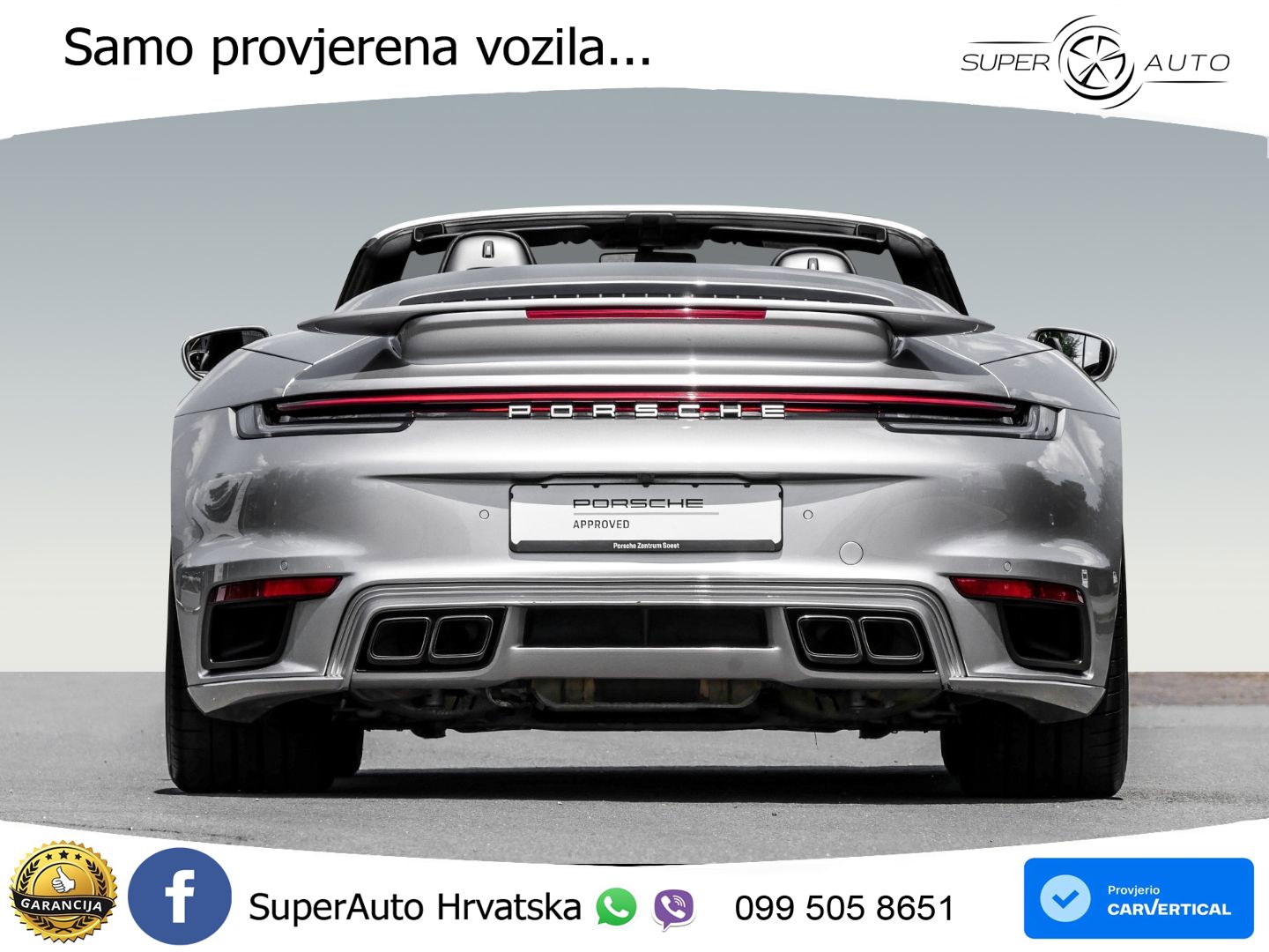 Porsche 911 Turbo S Cabriolet 3.8 (650 KS) PDK LED+GR SJED+ACC