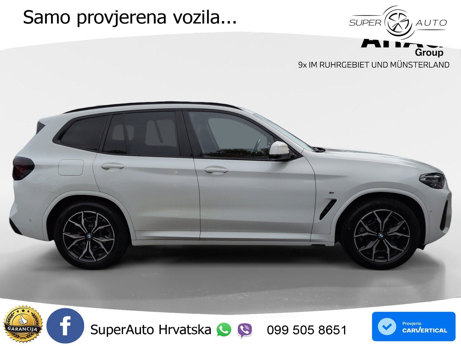 BMW X3 20d xDrive Steptronic M Sport LED+GR SJED+ACC
