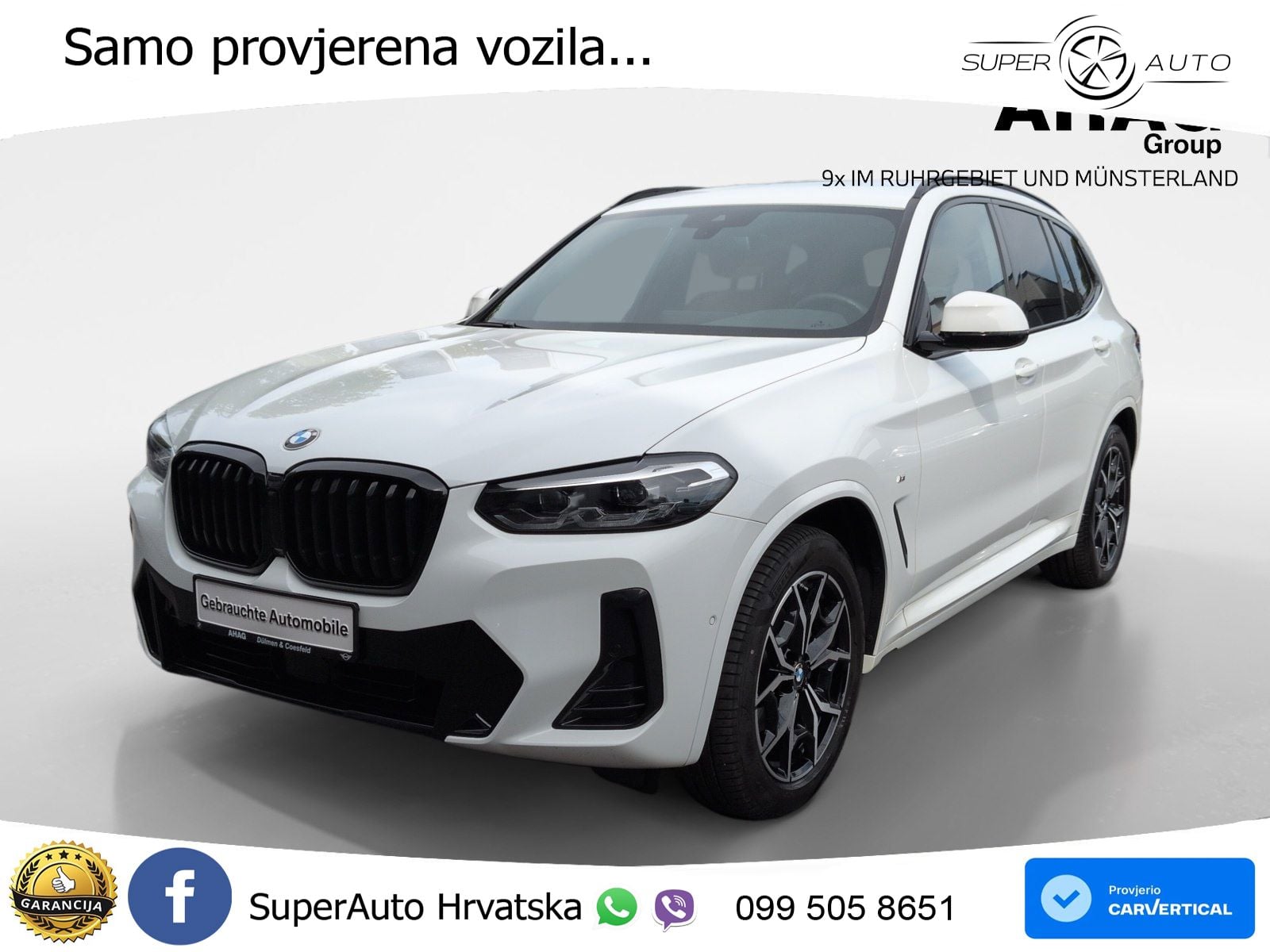 BMW X3 20d xDrive Steptronic M Sport LED+GR SJED+ACC