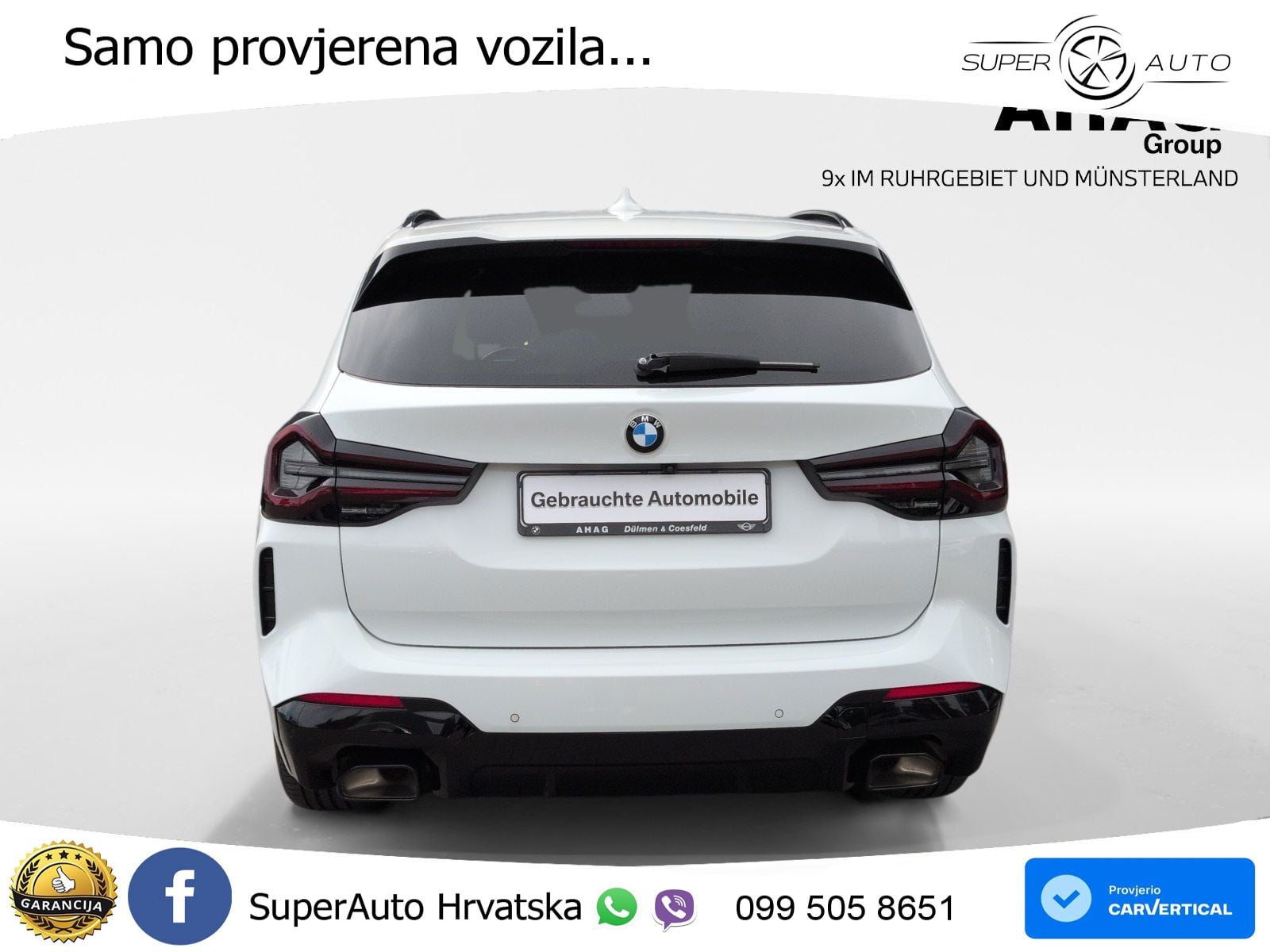 BMW X3 20d xDrive Steptronic M Sport LED+GR SJED+ACC