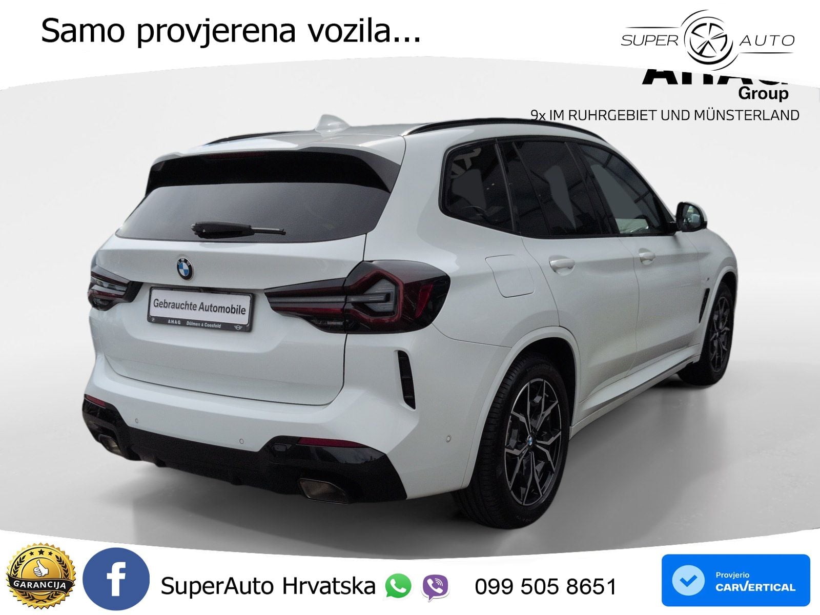 BMW X3 20d xDrive Steptronic M Sport LED+GR SJED+ACC