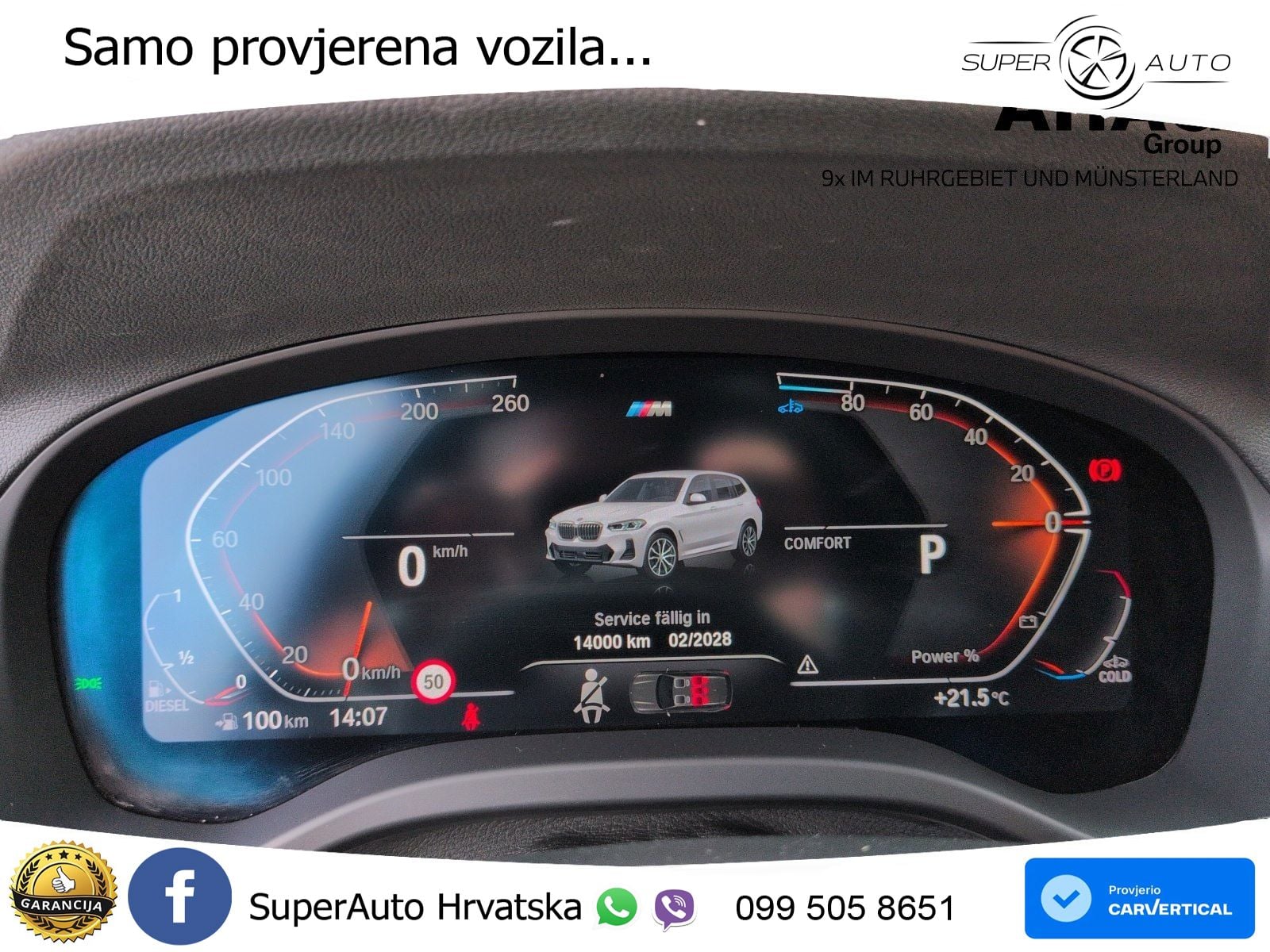 BMW X3 20d xDrive Steptronic M Sport LED+GR SJED+ACC