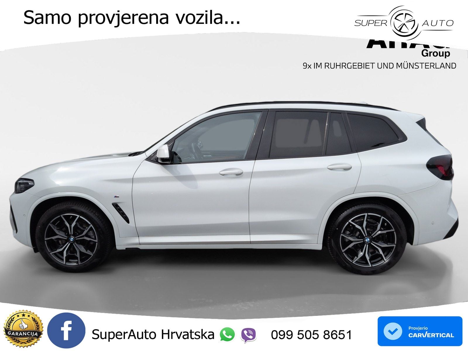 BMW X3 20d xDrive Steptronic M Sport LED+GR SJED+ACC