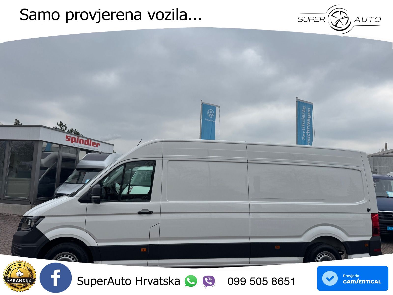 Volkswagen Crafter 35 L3H2/ Navi, ParkAssi, Klima, App, RFK 177 KS