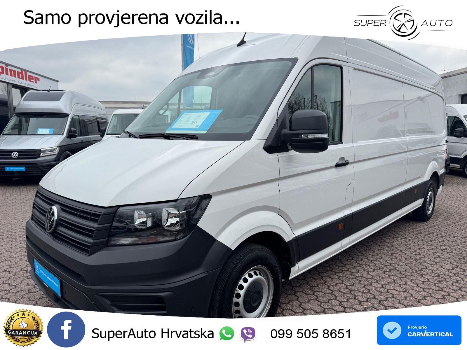 Volkswagen Crafter 35 L3H2/ Navi, ParkAssi, Klima, App, RFK 177 KS