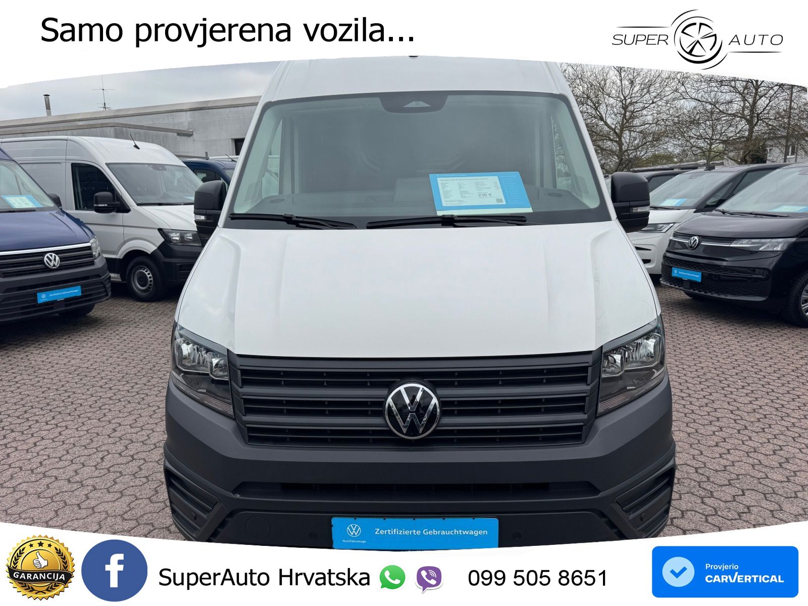 Volkswagen Crafter 35 L3H2/ Navi, ParkAssi, Klima, App, RFK 177 KS