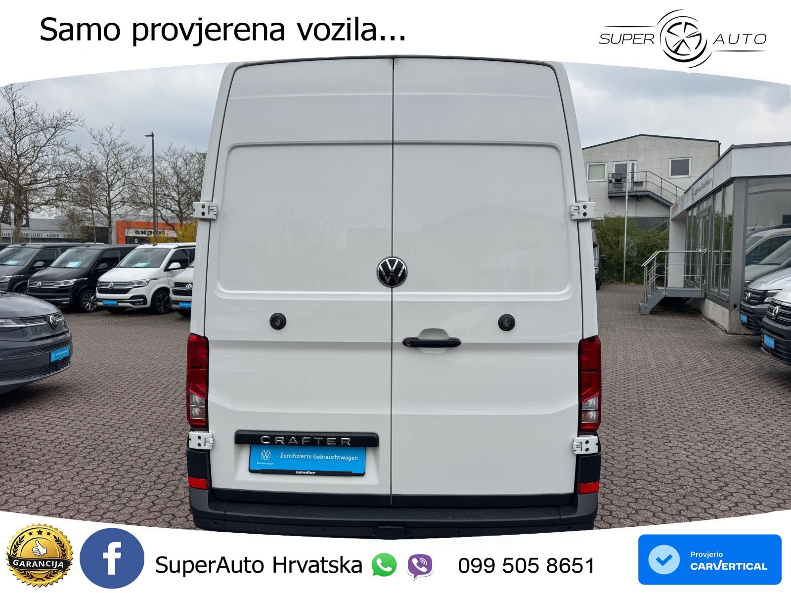 Volkswagen Crafter 35 L3H2/ Navi, ParkAssi, Klima, App, RFK 177 KS