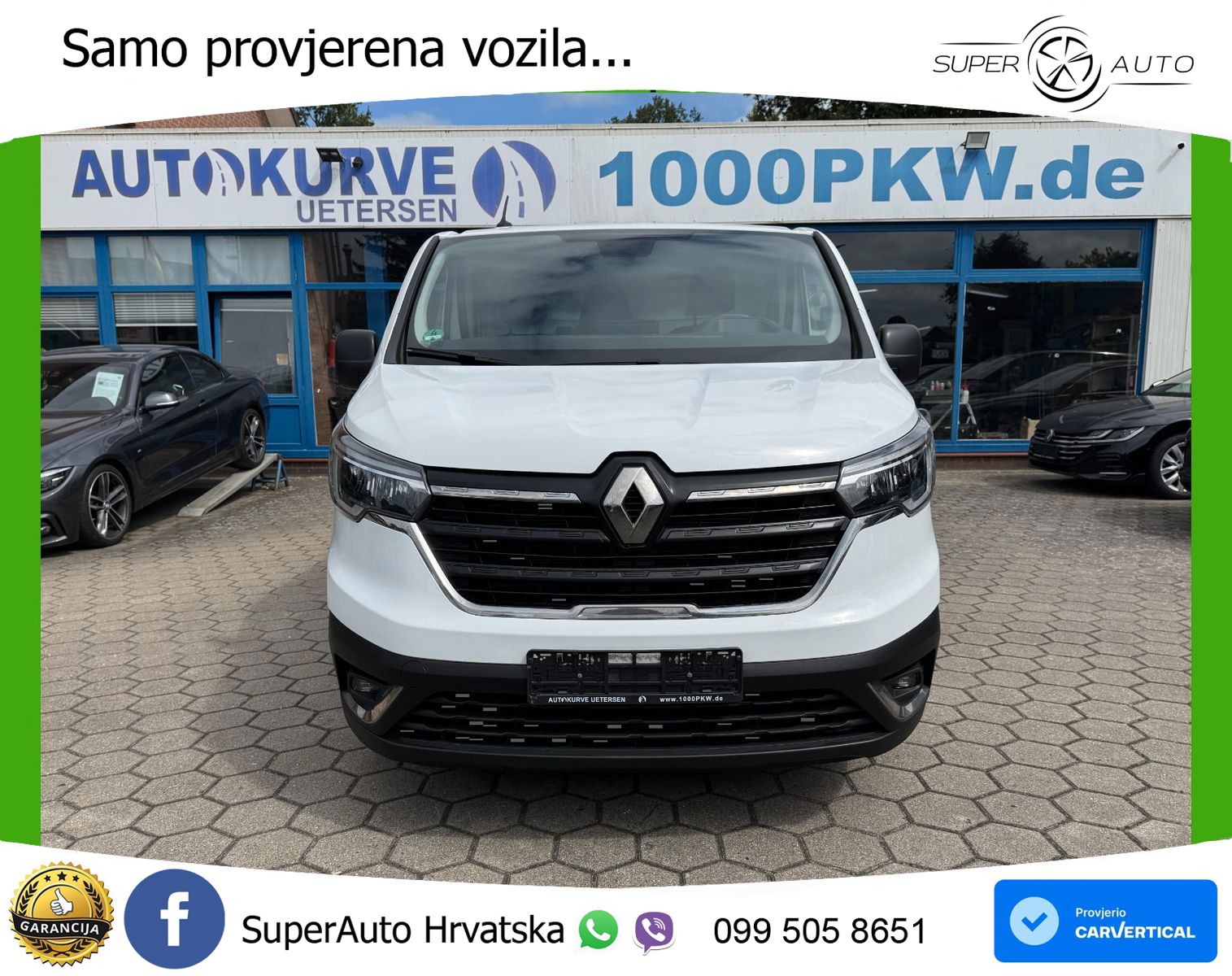 Renault Trafic 2.0 D L1H1 TEMPO NAVI KLIMA LED