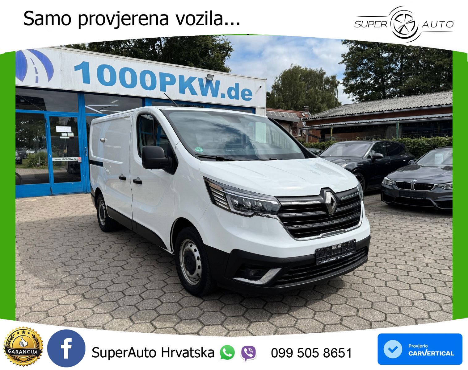 Renault Trafic 2.0 D L1H1 TEMPO NAVI KLIMA LED