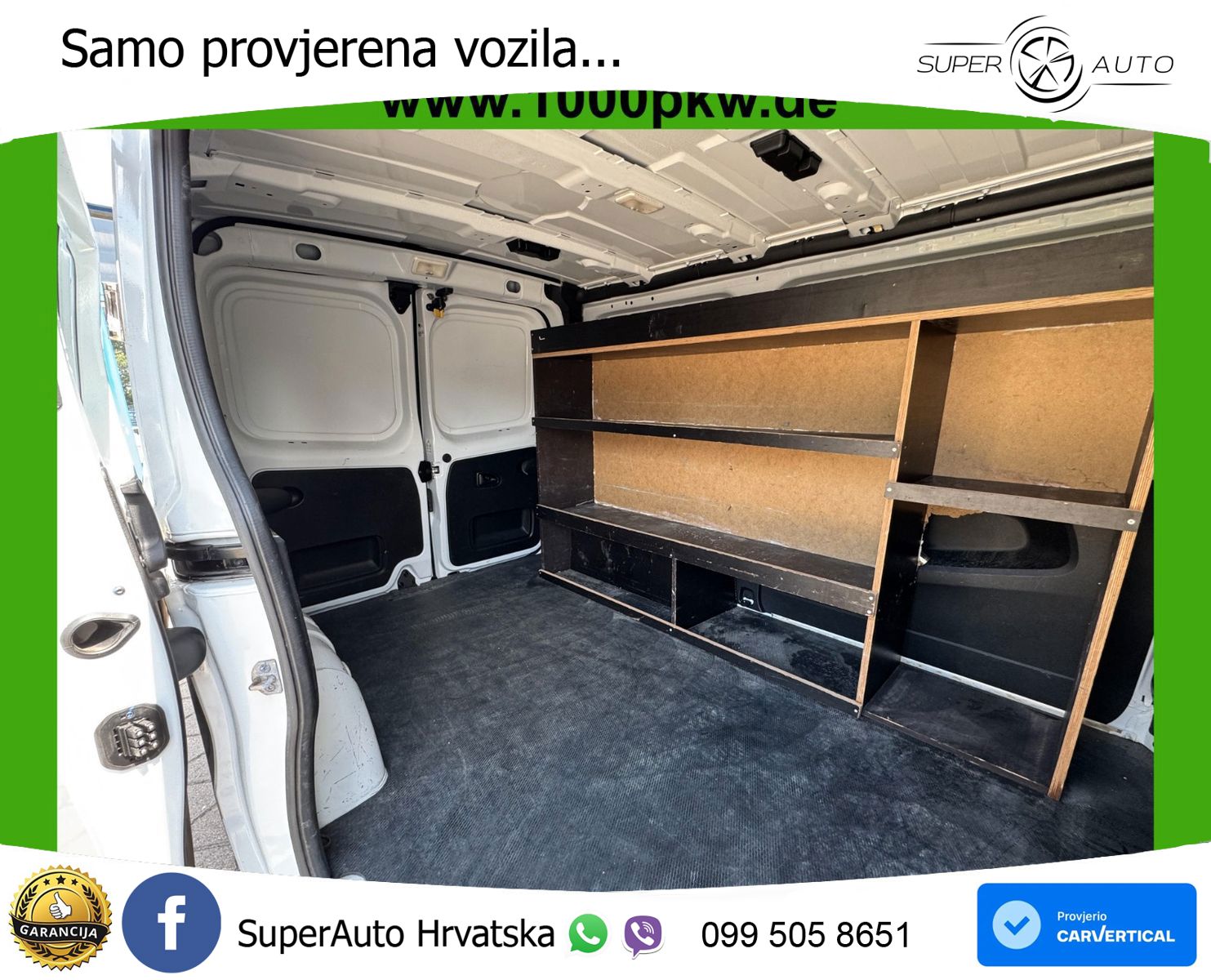 Renault Trafic 2.0 D L1H1 TEMPO NAVI KLIMA LED