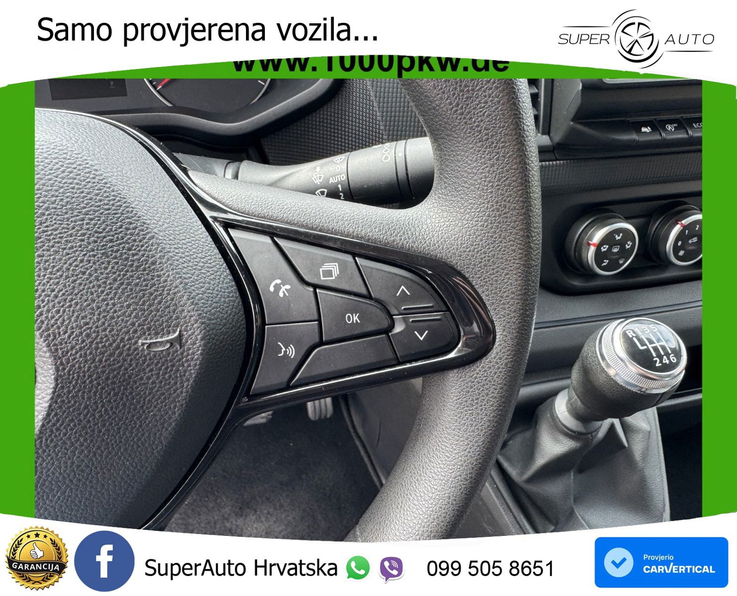 Renault Trafic 2.0 D L1H1 TEMPO NAVI KLIMA LED