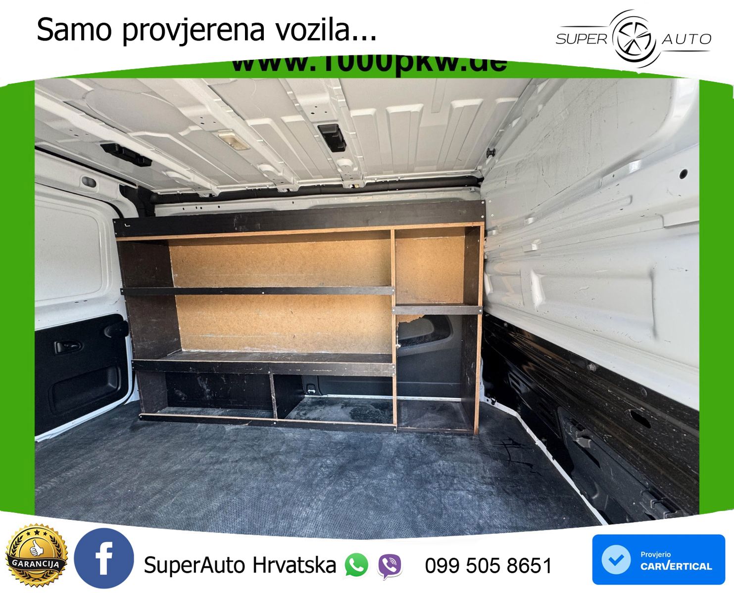 Renault Trafic 2.0 D L1H1 TEMPO NAVI KLIMA LED