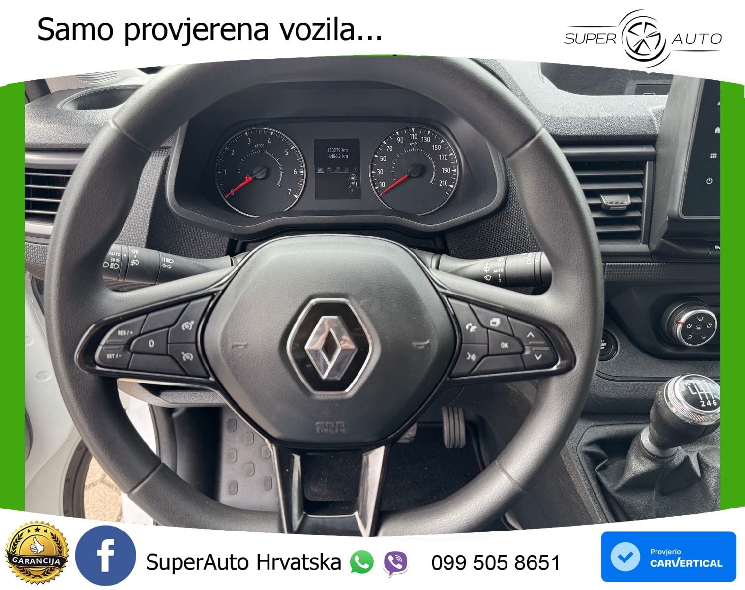 Renault Trafic 2.0 D L1H1 TEMPO NAVI KLIMA LED