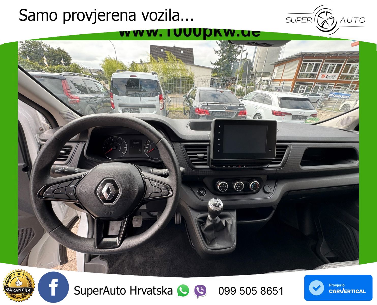 Renault Trafic 2.0 D L1H1 TEMPO NAVI KLIMA LED