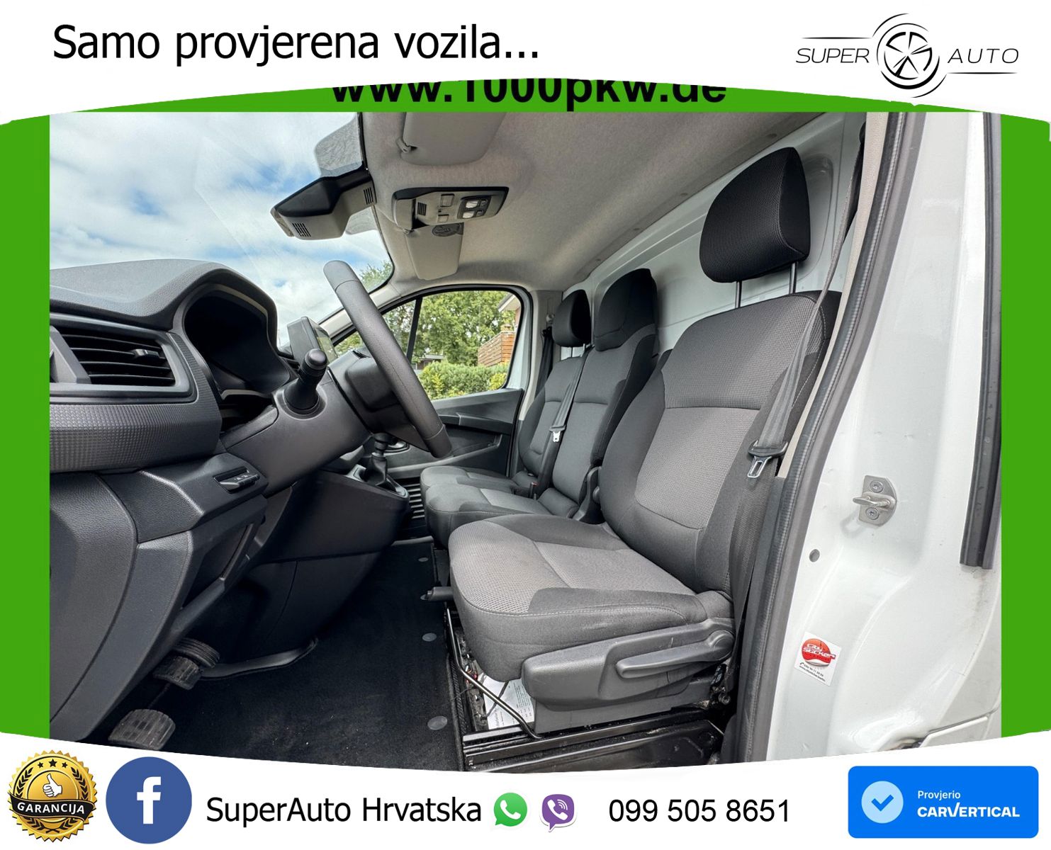 Renault Trafic 2.0 D L1H1 TEMPO NAVI KLIMA LED