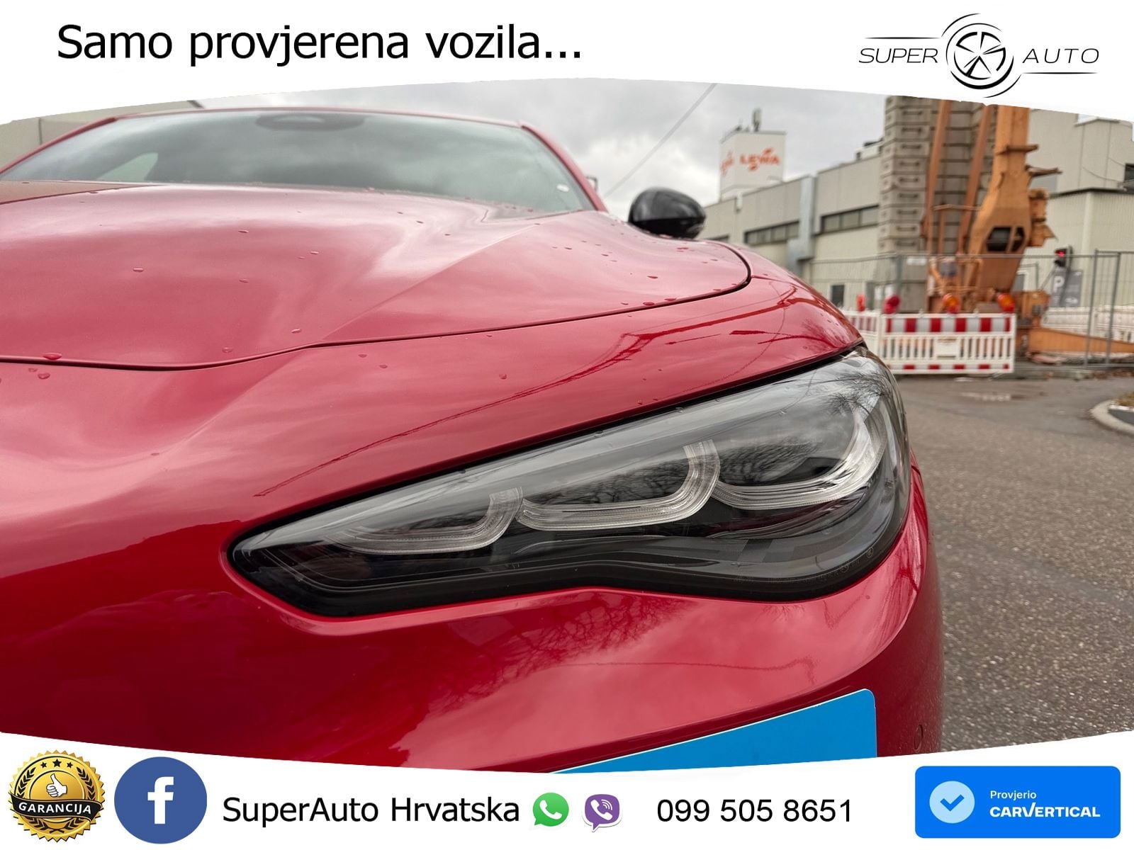 Alfa Romeo Giulia 2.0 Turbo (280 KS) Q4 Automatic LED+ACC